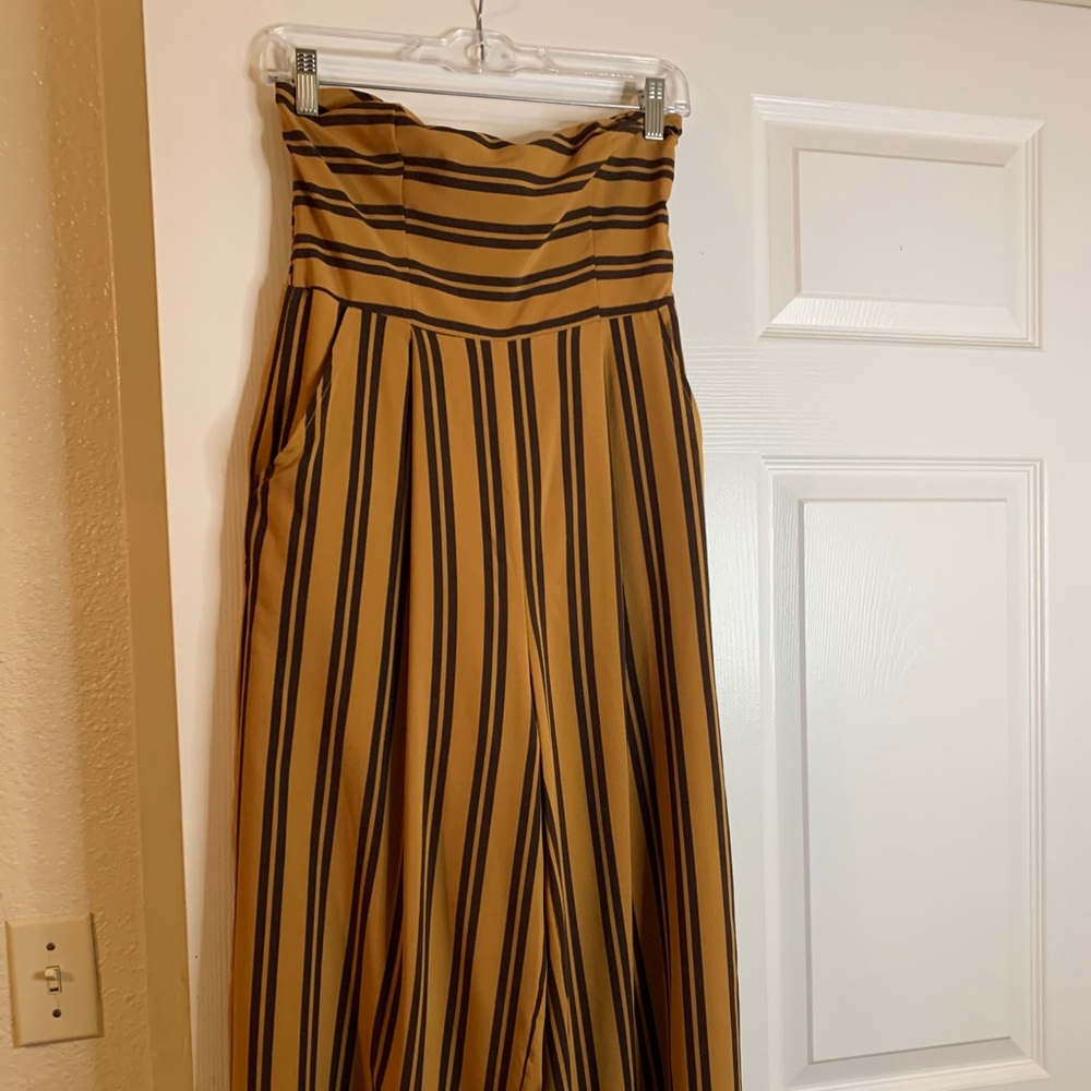 Stripe jumpsuit never worn